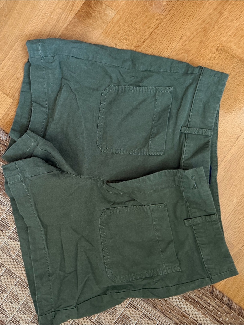 J. Crew Military Green Cargo Shorts